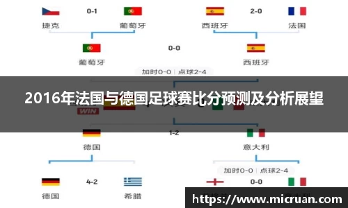 2016年法国与德国足球赛比分预测及分析展望